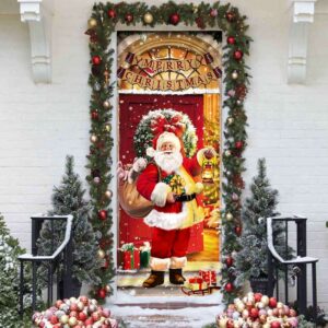 Santa Claus Christmas Door cover Home Decor,…
