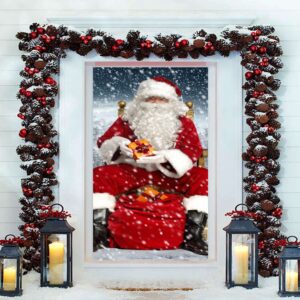 Santa Claus Door Banner Holiday New Year Front Door Cover Gift For Family Christmas Gift 2 mux6dp.jpg