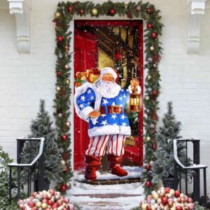 Santa Claus Will Visit You At Home This Christmas Door Cover Gift For Christmas Christmas Gift 2 tstidm.jpg