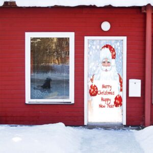 Santa Door Decoration Christmas Door Covers Santa Door Decor For Family Christmas Gift 2 l6zyuy.jpg