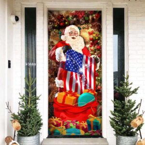 Santa Laughing Door Cover American Christmas Door Cover Christmas Outdoor Decoration Christmas Gift 2 nelhkn.jpg