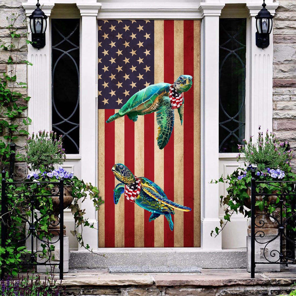 Show Your Turtle Pride with Love Door Cover, Turtle-Themed Décor, Christmas Gift Show Your Turtle Pride with Love Door Cover, Turtle-Themed Décor, Christmas Gift