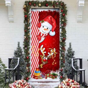 Snowman Door Cover Christmas Door Cover Christmas Gift For Decor Christmas Gift 2 udvyw6.jpg
