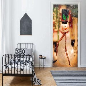 Snowman Door Decorations Christmas Door Covers Christmas Gift For Family Christmas Gift 2 e8hytq.jpg
