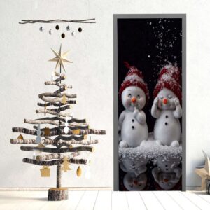 Snowmen Front Door Cover Christmas Door Cover Christmas Gift For Family Christmas Gift 2 lkh4dq.jpg