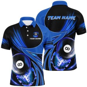 3D Blue Polo Billiard 8 Ball Polo…