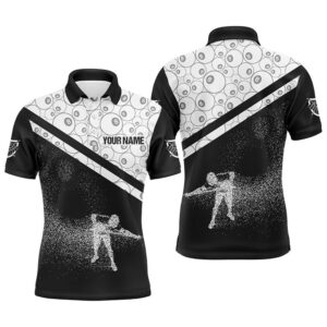 3D Funny Billiards Polo Shirts, Ball 8…