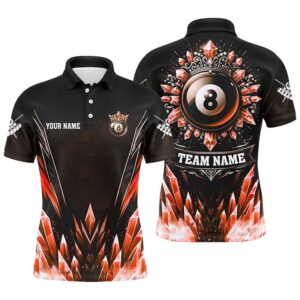 3D Red Icy Funny 8 Ball Pool…