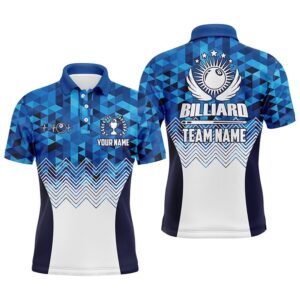 3D White Blue Best Billiard Player Gifts,…