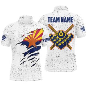 8 Ball Pool Arizona Flag Billiard’s Shirts…