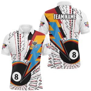 8 Ball Pool Billiard Shirts Custom Unique…