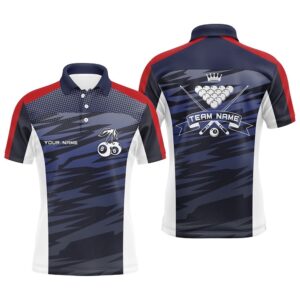 8 Ball Pool Polo Shirts Custom Billiards…