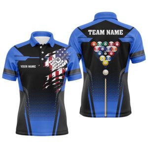 8 Ball Pool US Flag Billiard Blue…