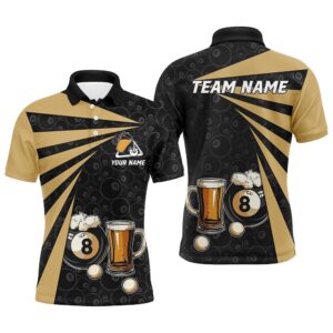 8 Ball Pool With Beer Billiard Polo…