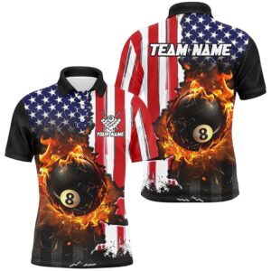 American Flag 8 Ball Pool Fire Break…