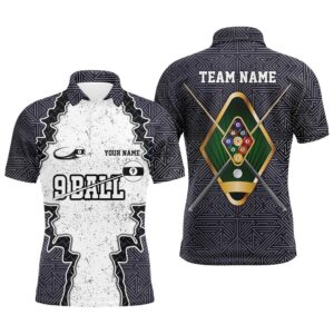 Armor 9 Ball Pool Billiard Polo Shirts…