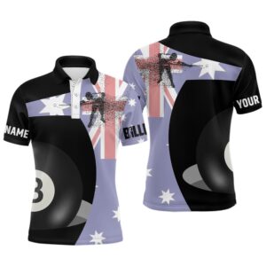 Australian Flag 8 Ball Pool Custom Billiards…