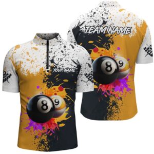 Billiard 8 Ball & 9 Ball Grunge…