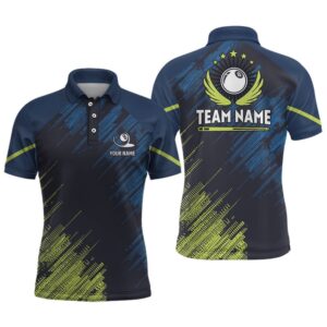 Billiard 8 Ball Green Blue Sports Style…