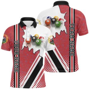 Billiard Balls Red Version Polo Shirts, Best…