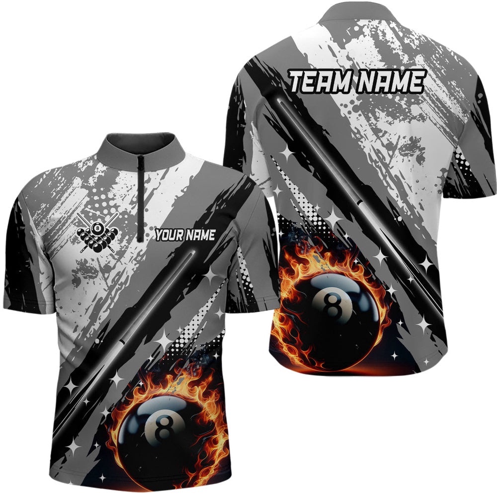 Billiard Cue 8 Ball Pool Grunge Style Jersey Shirts, Best Billiard Jerseys Grey, Personalized Billiard Team Jersey Shirt Billiard Cue 8 Ball Pool Grunge Style Jersey Shirts, Best Billiard Jerseys Grey, Personalized Billiard Team Jersey Shirt