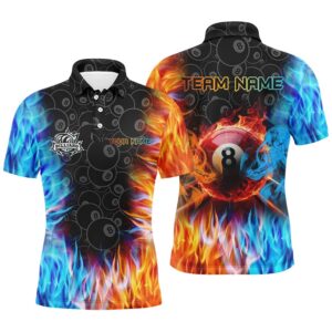 Billiard Fire And Water 3D Printed Polo…