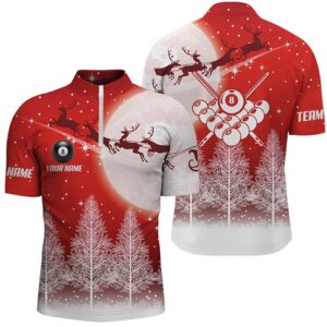 Billiard Funny Christmas Shirts Custom Best Christmas…