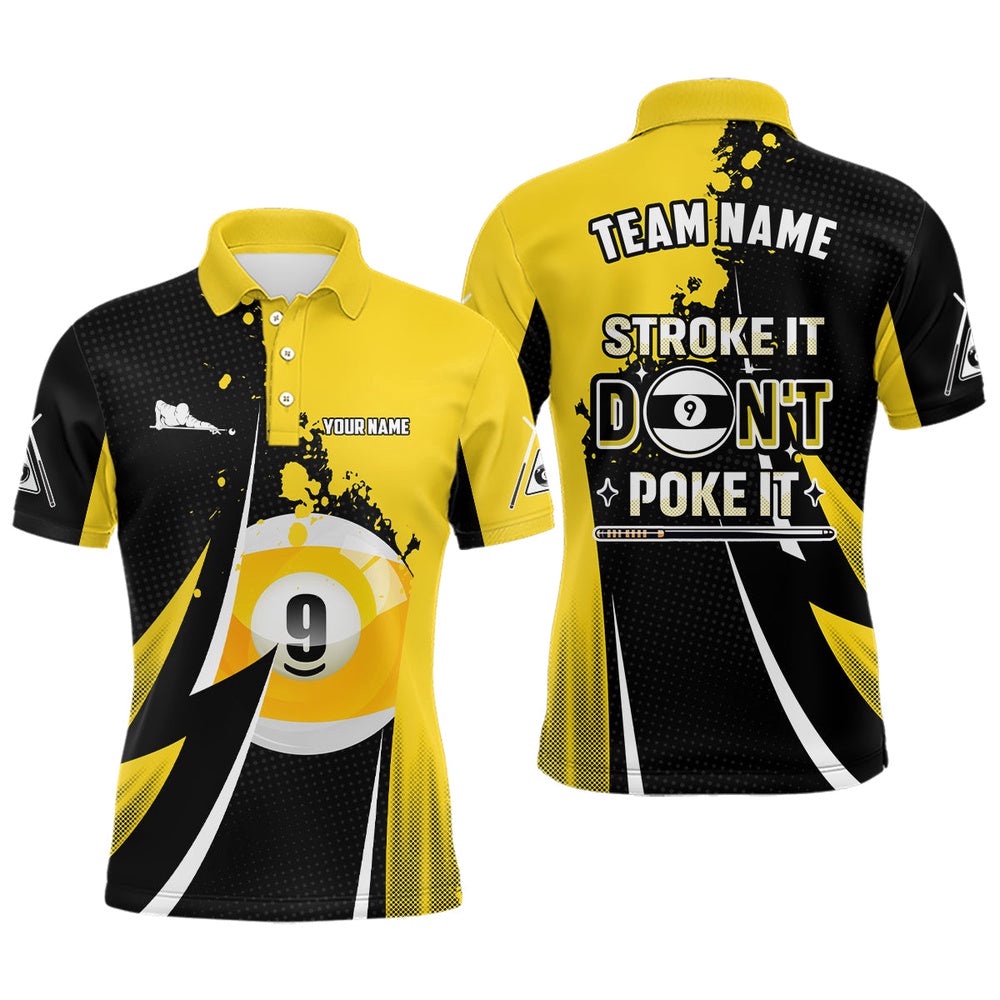 Billiard Funny Stroke It Don’T Poke It Polo Shirts Custom Name 9 Ball Pool Billiard Polo, Personalized Billiard Polo Shirt Billiard Funny Stroke It Don’T Poke It Polo Shirts Custom Name 9 Ball Pool Billiard Polo, Personalized Billiard Polo Shirt