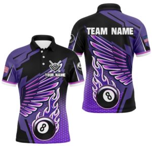 Billiard Purple Cool Wing Polo & Polo…