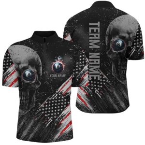 Billiard Skull 8 Ball Pool Smoke Us…