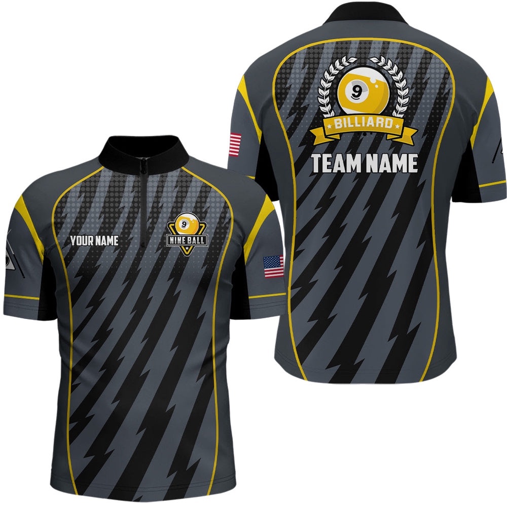 Billiard US Flag 9 Ball Pool Jersey Shirts, Custom 9 Ball Team Shirts, Personalized Billiard Team Jersey Shirt Billiard US Flag 9 Ball Pool Jersey Shirts, Custom 9 Ball Team Shirts, Personalized Billiard Team Jersey Shirt