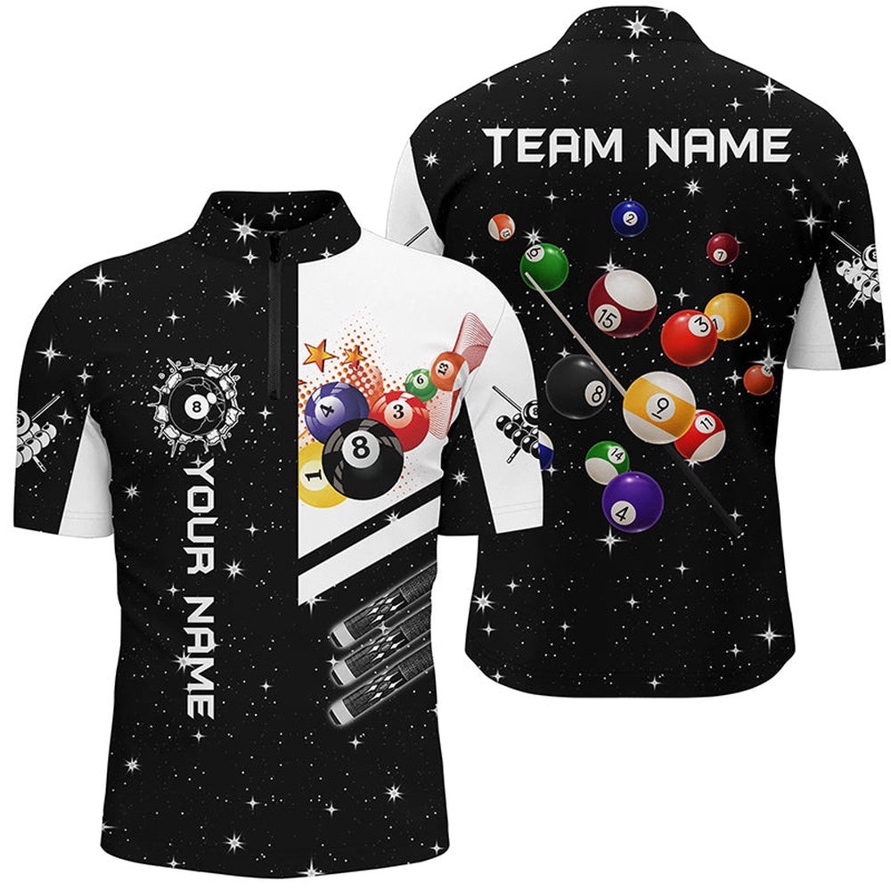 Black 3D Billiard Balls Jersey Shirts Custom Name Billiard Team League Jerseys, Personalized Billiard Team Jersey Shirt Black 3D Billiard Balls Jersey Shirts Custom Name Billiard Team League Jerseys, Personalized Billiard Team Jersey Shirt