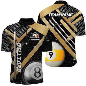 Black Jerseys Billiard 8 Ball & 9…