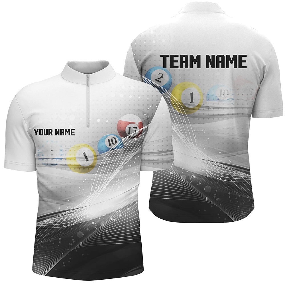 Black White Billiards Shirts Billiards Team Shirts Custom Billiard Jerseys, Personalized Billiard Team Jersey Shirt Black White Billiards Shirts Billiards Team Shirts Custom Billiard Jerseys, Personalized Billiard Team Jersey Shirt