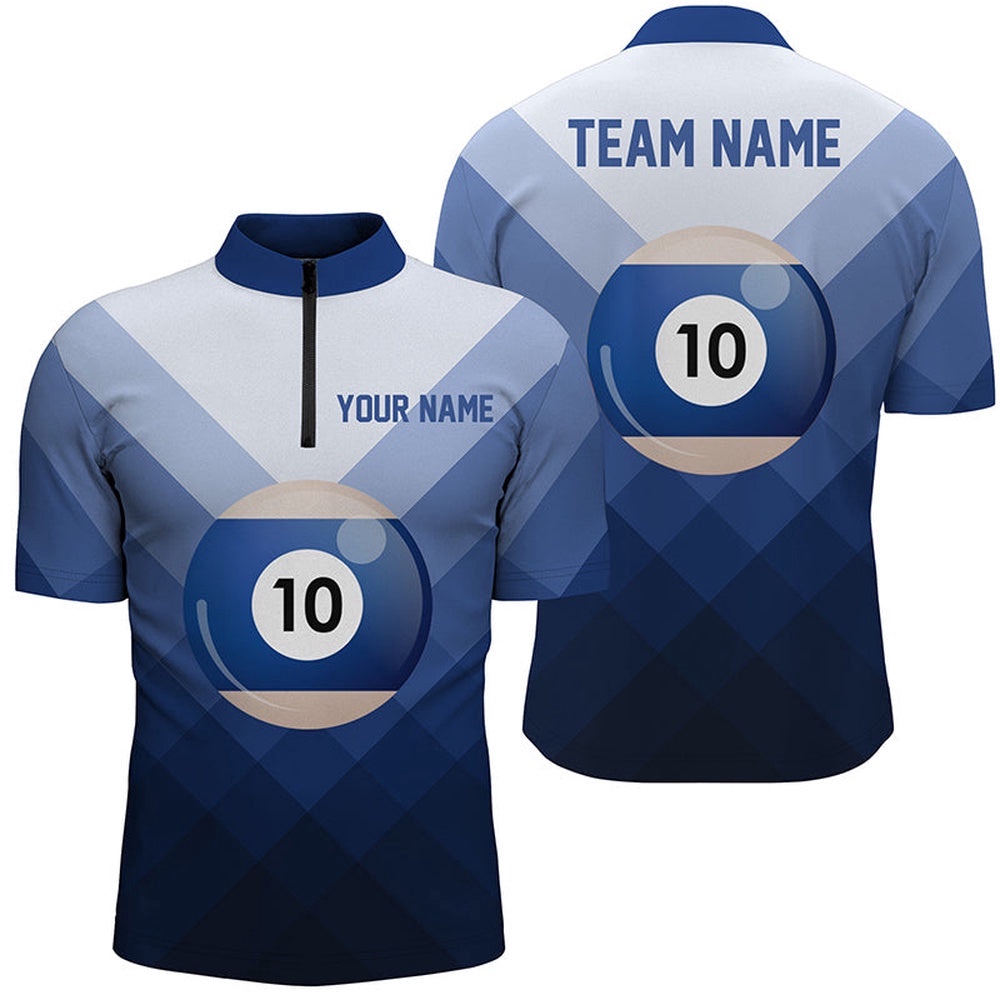 Blue 10 Ball Billiard 3D Jersey Shirts, Custom 10 Ball Pool Billiards Jerseys, Personalized Billiard Team Jersey Shirt Blue 10 Ball Billiard 3D Jersey Shirts, Custom 10 Ball Pool Billiards Jerseys, Personalized Billiard Team Jersey Shirt
