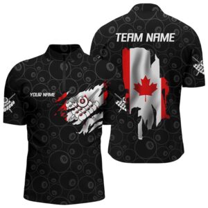 Canadian Flag 8 Ball Pool Billiards Jersey…