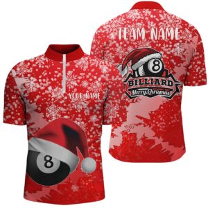Christmas 8 Ball Pool Billiards Jersey Shirts…