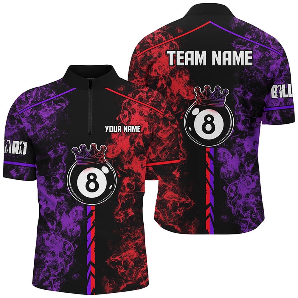 Color Smoke 8 Ball Billiards Shirts Custom 8 Ball Pool Team Shirts, Personalized Billiard Team Jersey Shirt Color Smoke 8 Ball Billiards Shirts Custom 8 Ball Pool Team Shirts, Personalized Billiard Team Jersey Shirt