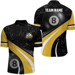 Custom Yellow And Black Billiard ‘S Jersey…