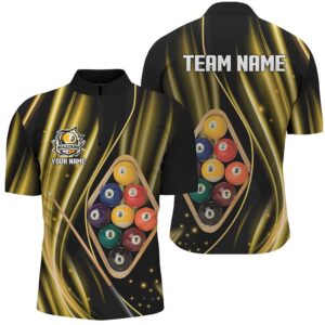 Custom Yellow Jerseys 9 Ball Billiard Jersey…