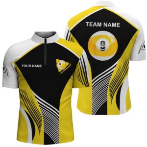 Customized 9 Ball Pool Billiards Jersey Shirts…