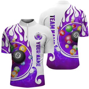 Customized Billiard Fire Jersey Shirts Custom Name…