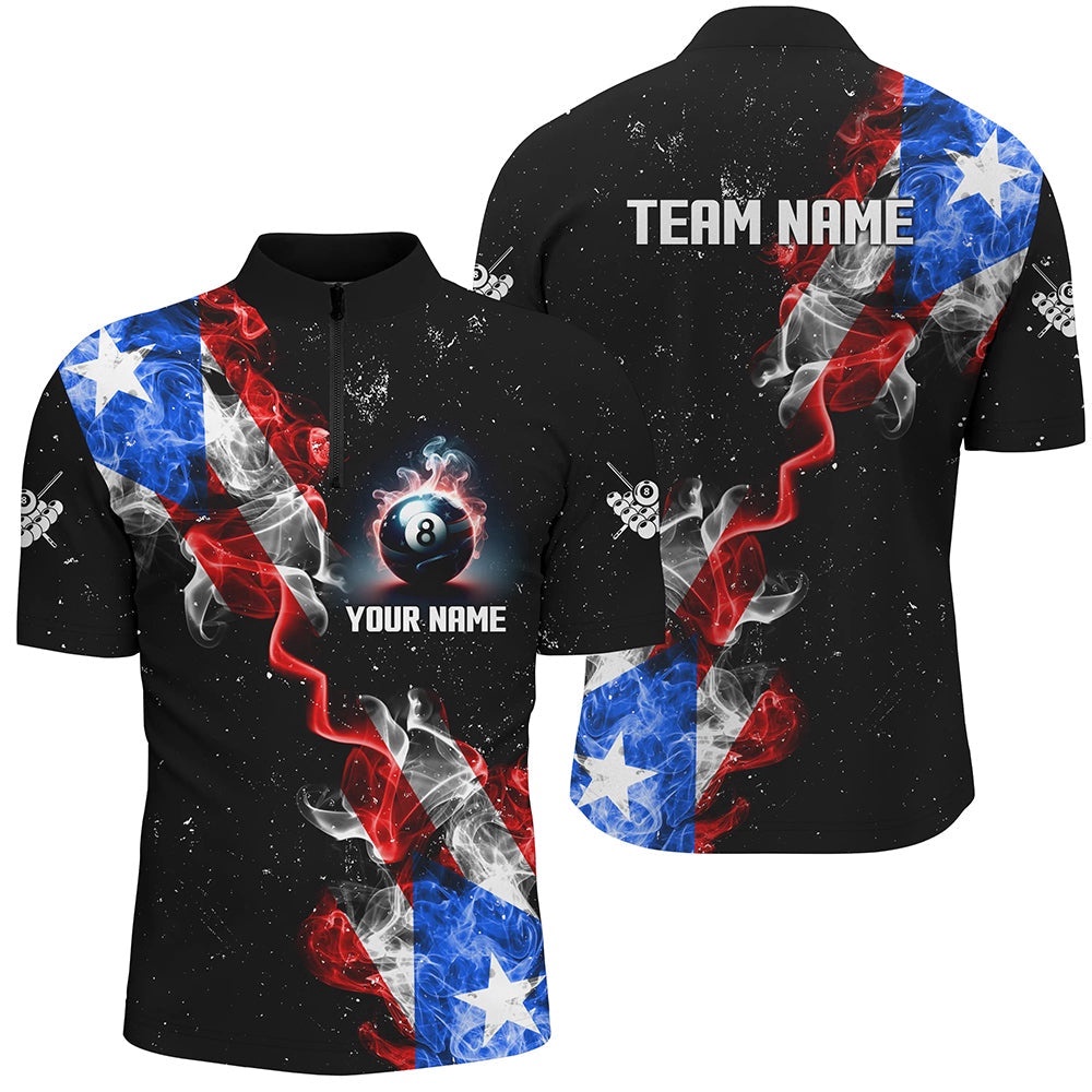 Customized Grunge Us Flag Smoke Billiard Jersey Shirt, Patriotic Billiard Jerseys, Personalized Billiard Team Jersey Shirt Customized Grunge Us Flag Smoke Billiard Jersey Shirt, Patriotic Billiard Jerseys, Personalized Billiard Team Jersey Shirt