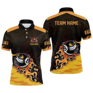 Funny 8 Ball Pool Fire Billiard Polo…
