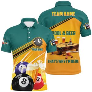 Funny Billiard Pool And Beer That’S Why…