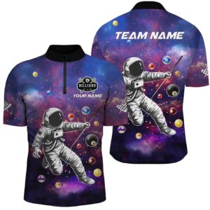 Galaxy Astronaut Billiard Balls 3D Printed Shirt…