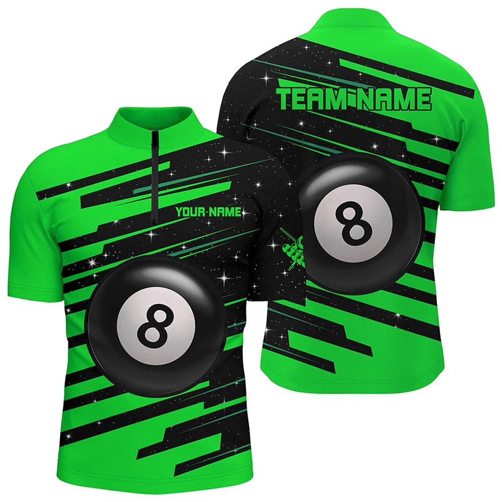 Green 8 Ball Pool Billiard Jerseys Jersey Shirts Custom Team League Billiard Shirts, Personalized Billiard Team Jersey Shirt Green 8 Ball Pool Billiard Jerseys Jersey Shirts Custom Team League Billiard Shirts, Personalized Billiard Team Jersey Shirt