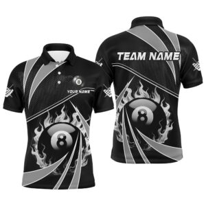 Grey And Black 8 Ball Pool Fire…