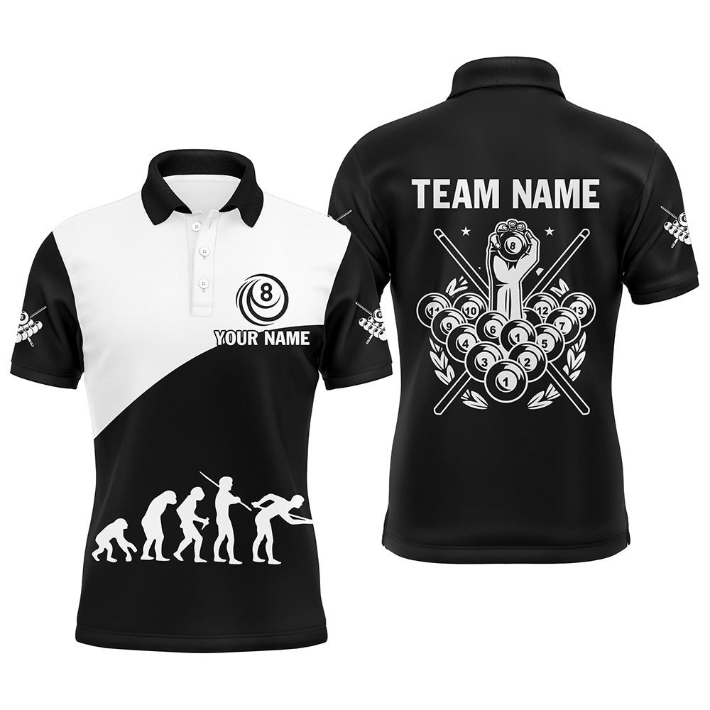 Growth Of Billiard Funny Pool Shirts Custom Team Name 8 Ball Pool Polo Shirts For Player, Personalized Billiard Polo Shirt Growth Of Billiard Funny Pool Shirts Custom Team Name 8 Ball Pool Polo Shirts For Player, Personalized Billiard Polo Shirt