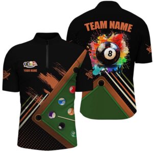 Grunge Billiard Shirts Funny Custom Colorful 8…